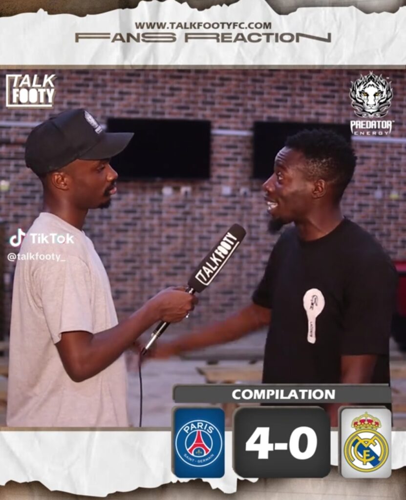 Watch: Real Madrid vs PSG 0-4 – Club World Cup Fan Reactions by TalkFootyFC