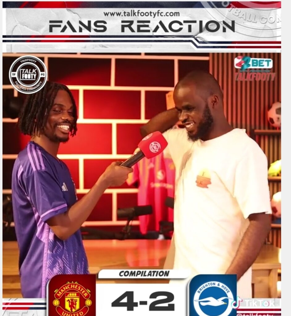 Manchester United 4–2 Brighton & Hove Albion | Fans Reaction & Banter by TalkFootyFC